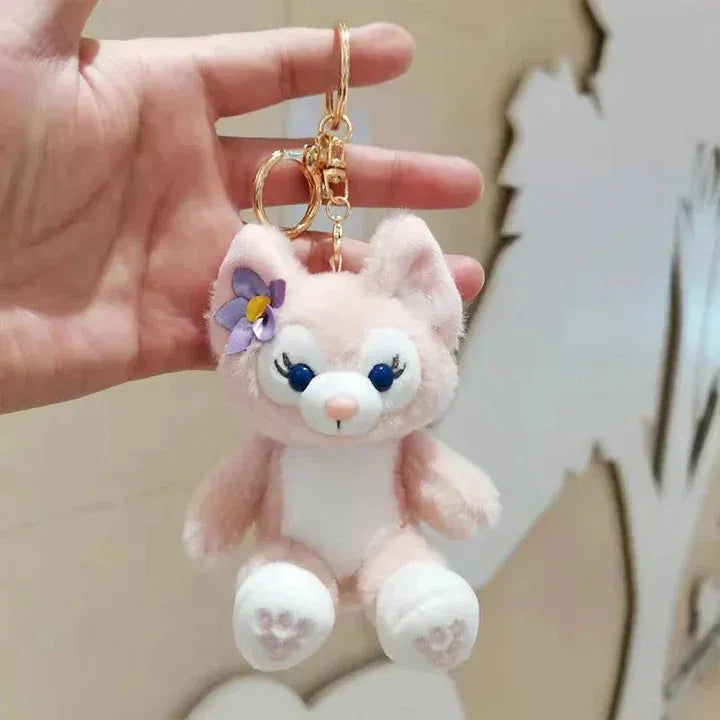 Disney LinaBell Cat Plush Keychain