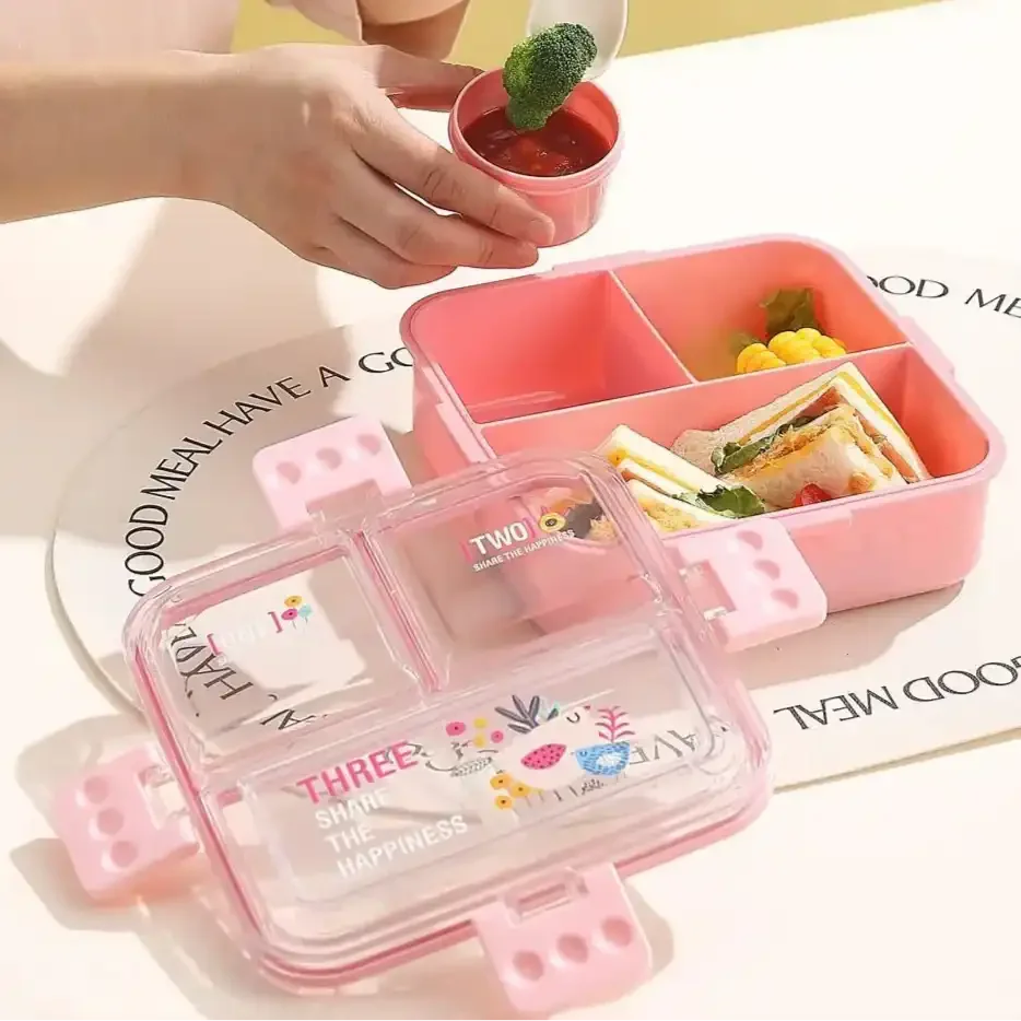 Pack Smart 3-Compartment Lunch Box