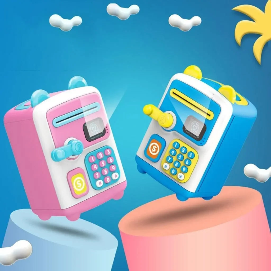 Mini Face Recognition Kids ATM Piggy Bank