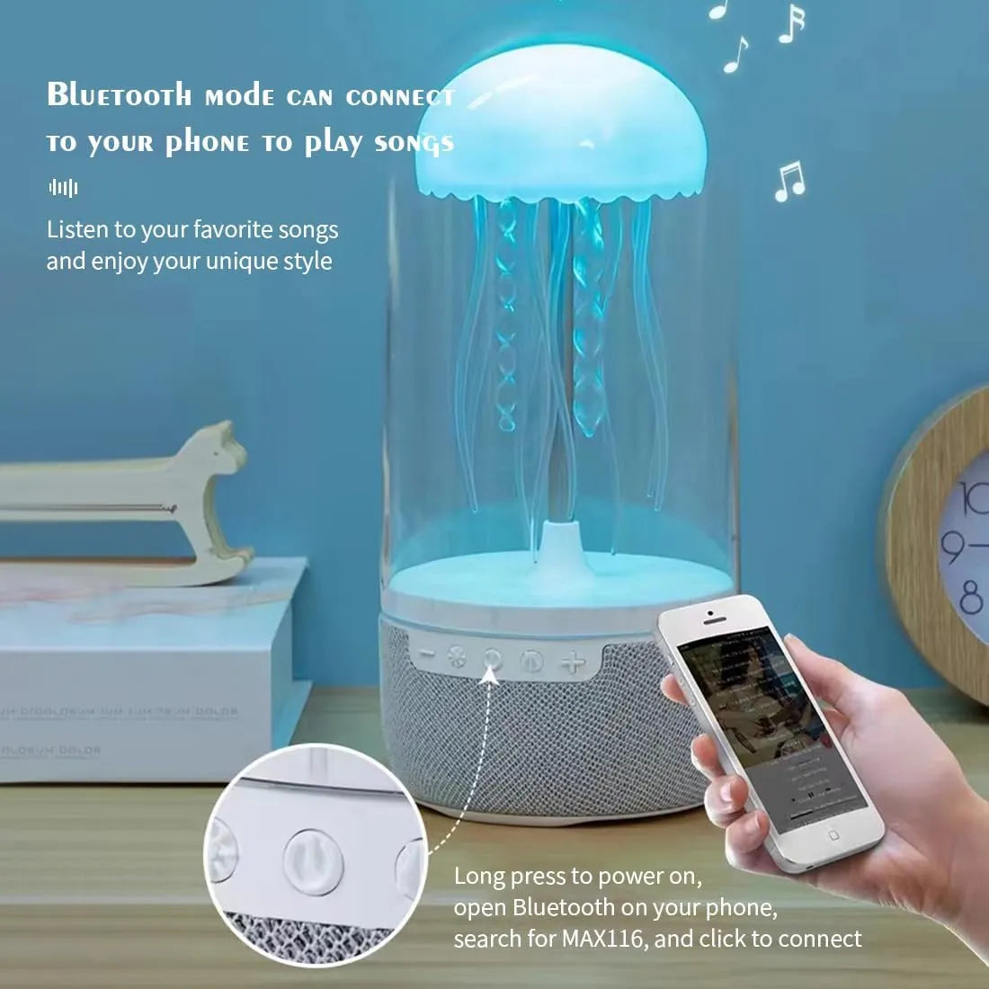 Jellyfish Rhapsody Speaker Lamp