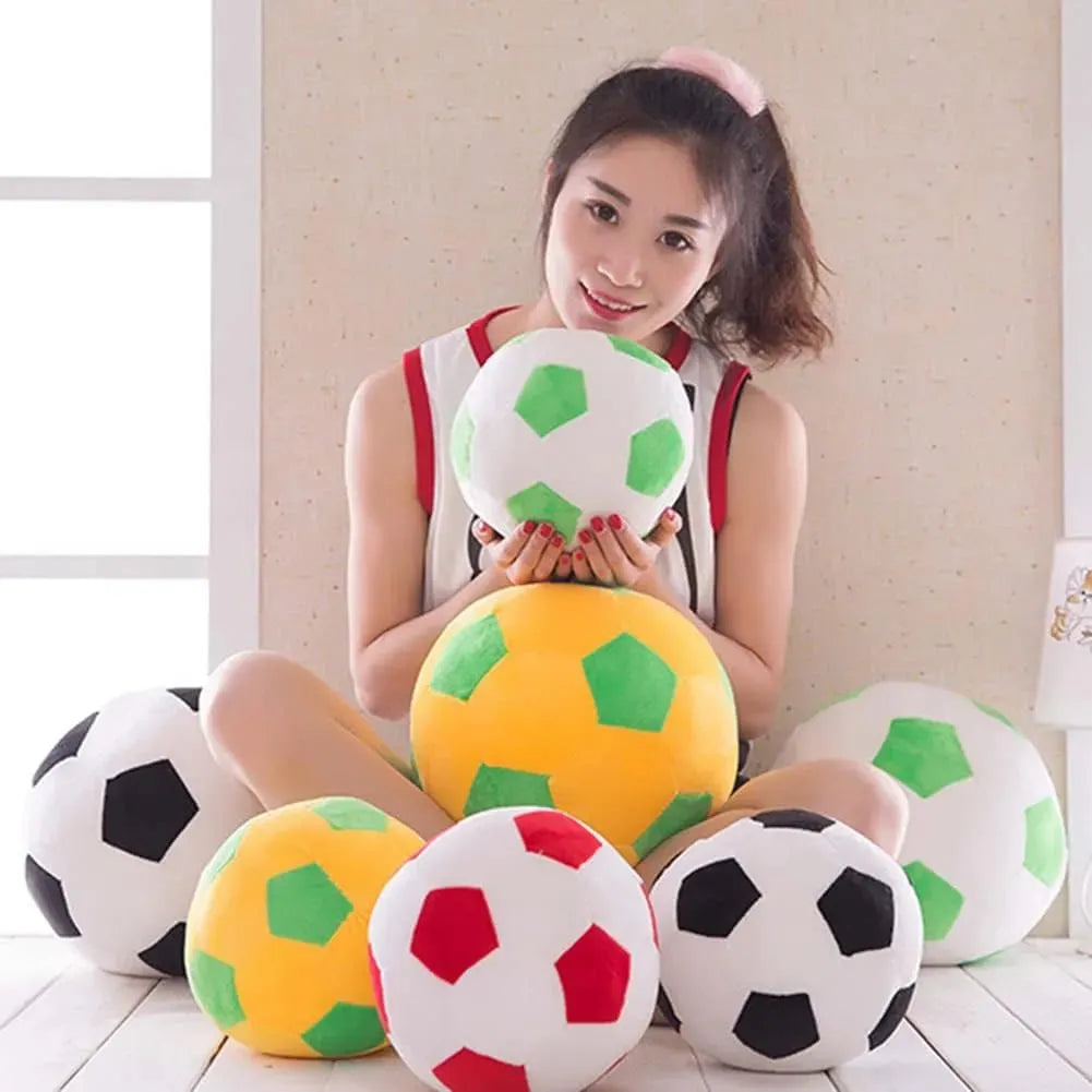 Soft Plush Soccer Ball (25 cm)