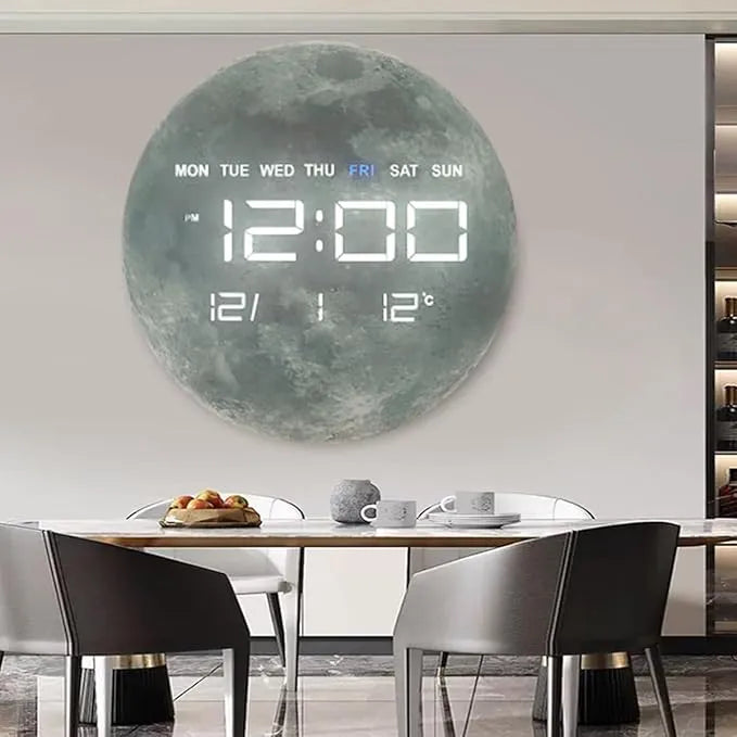 Celestial Time 3D Wall Clock