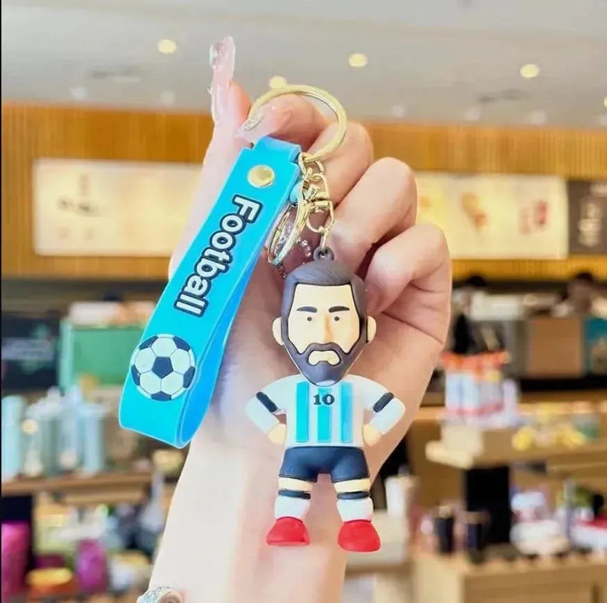 Sporty Lionel Messi 3D Keychain