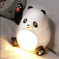 Hand Waving Panda Night Lamp