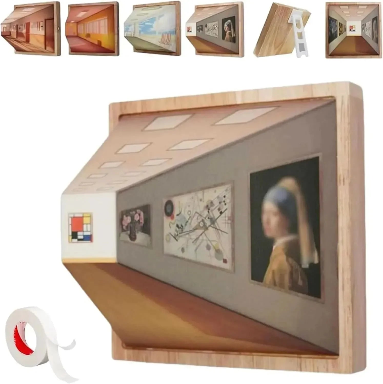 3D Illusion Visual Night Lamp