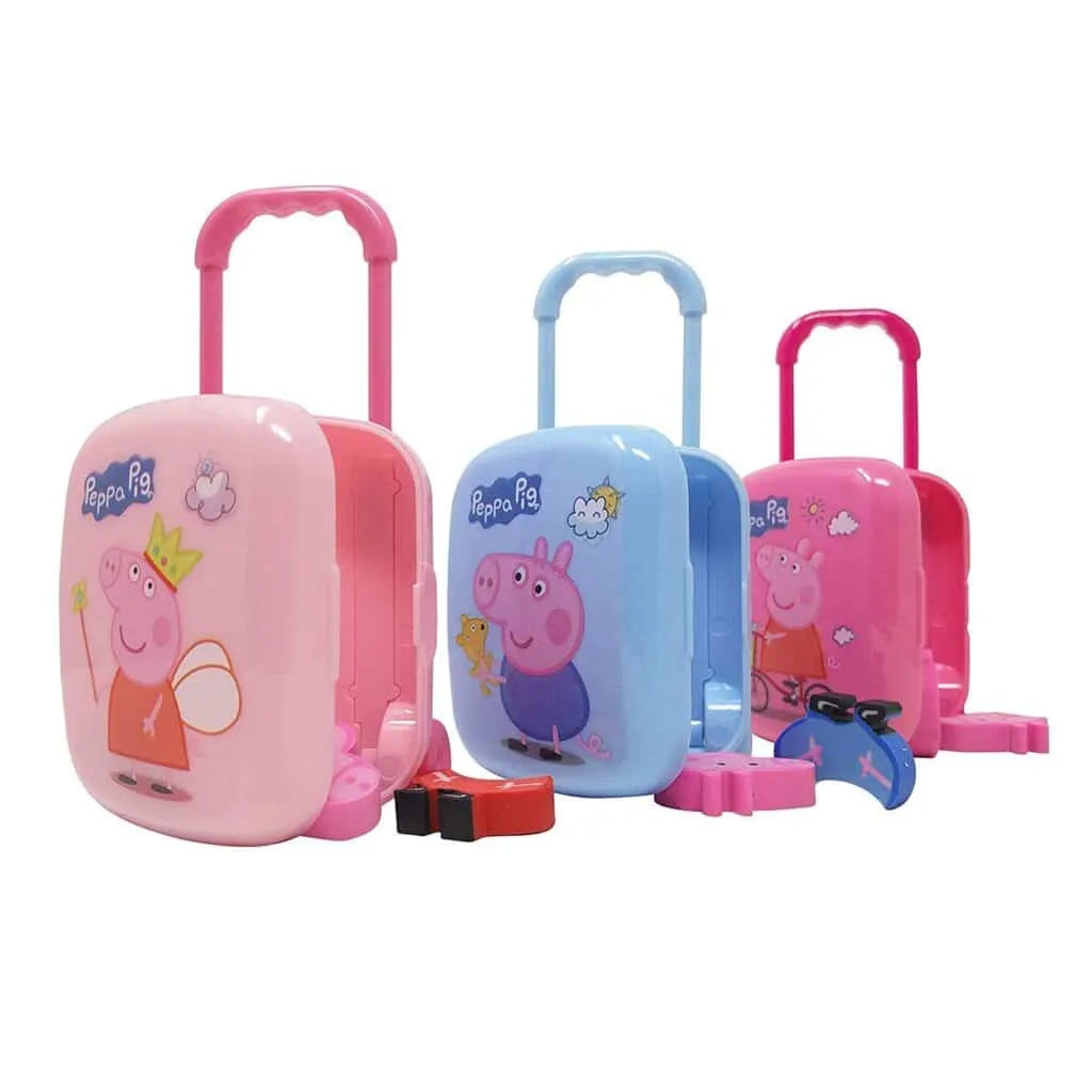 Peppa Pig Trolley Eraser Set