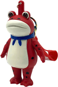 Press-To-Salute Frog Keychain