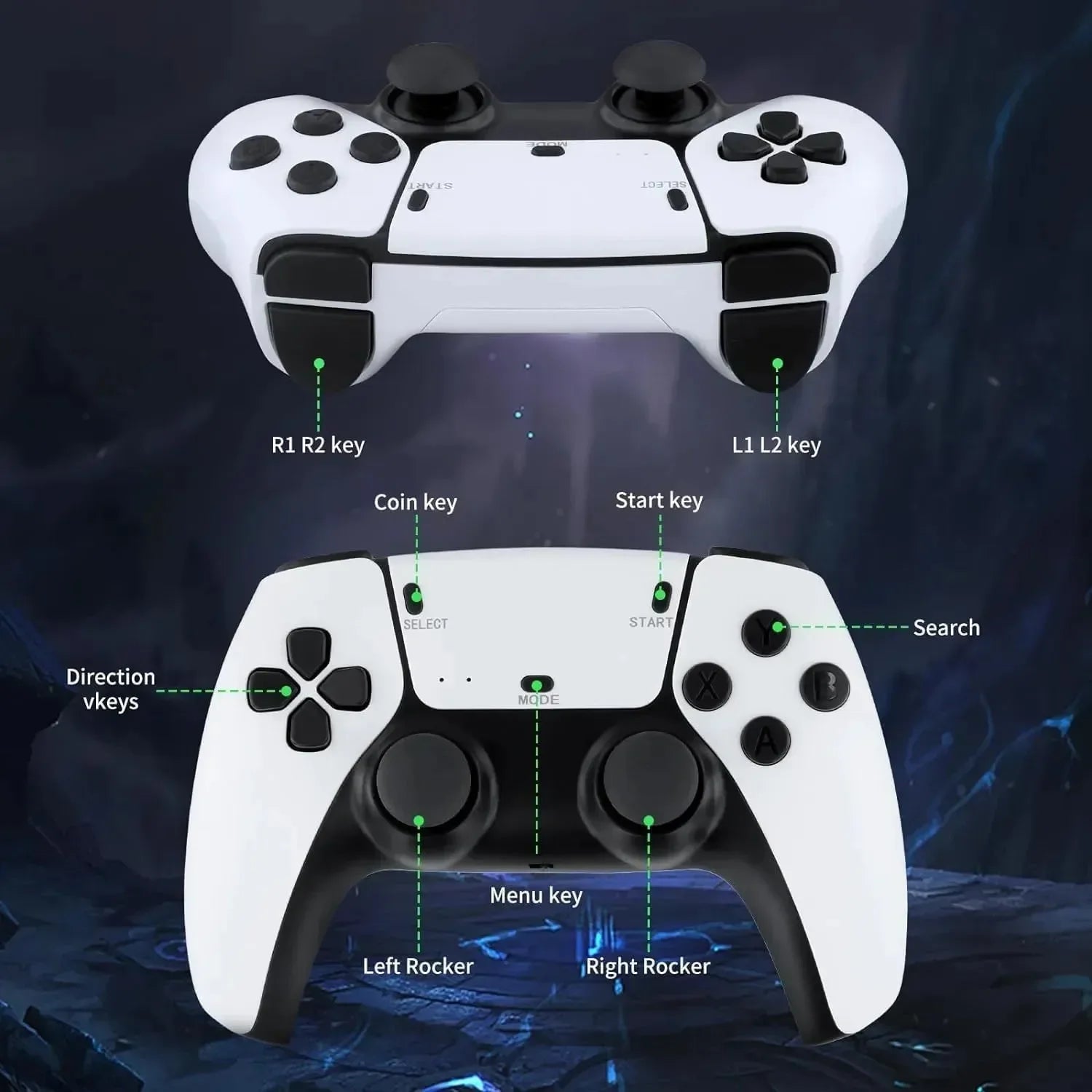 PS Retro 4K Wireless Game Console