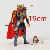 Marvel Legends Thor and Lady Thor Figurines (18 cm)