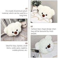 Fuzzy Fashion Teddy Sling Bag