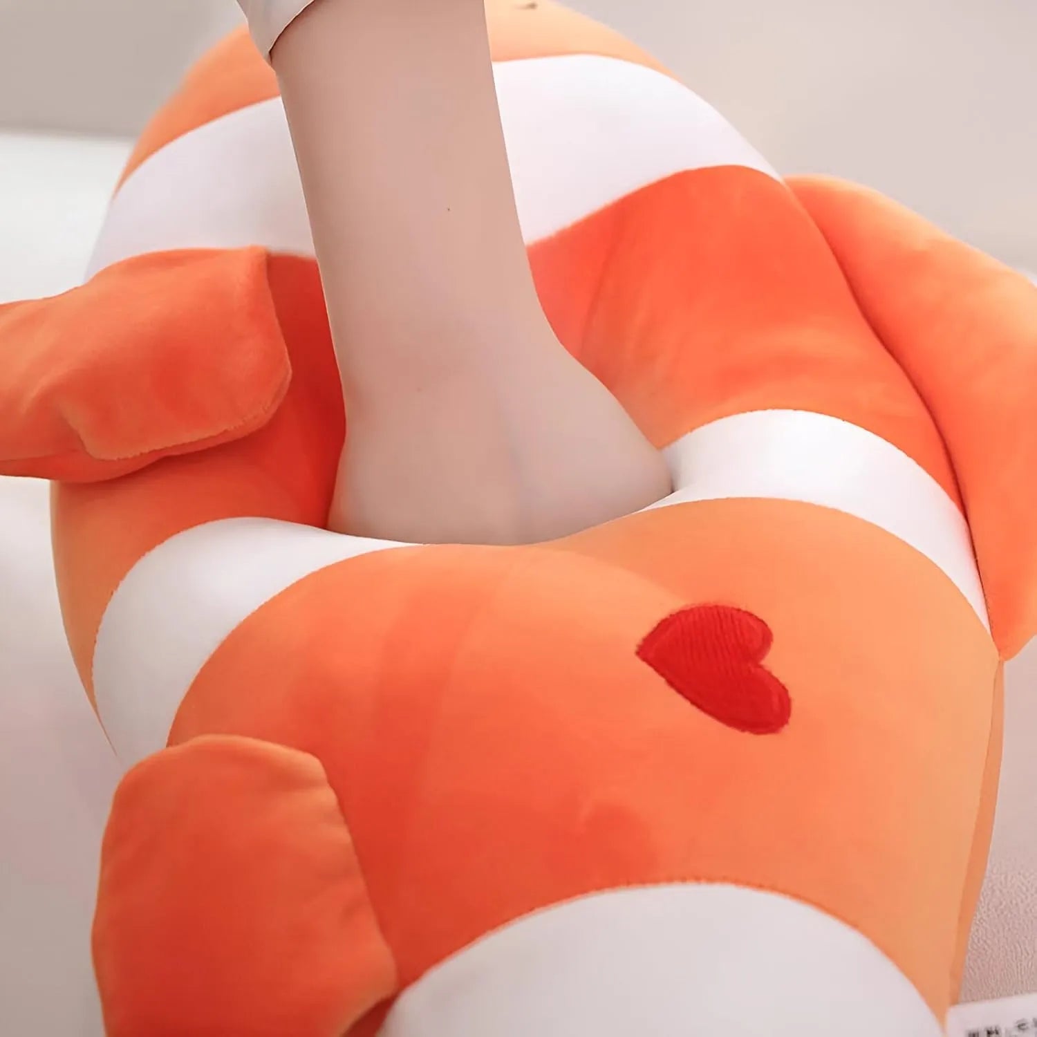 Clownfish Heart Plush Toy