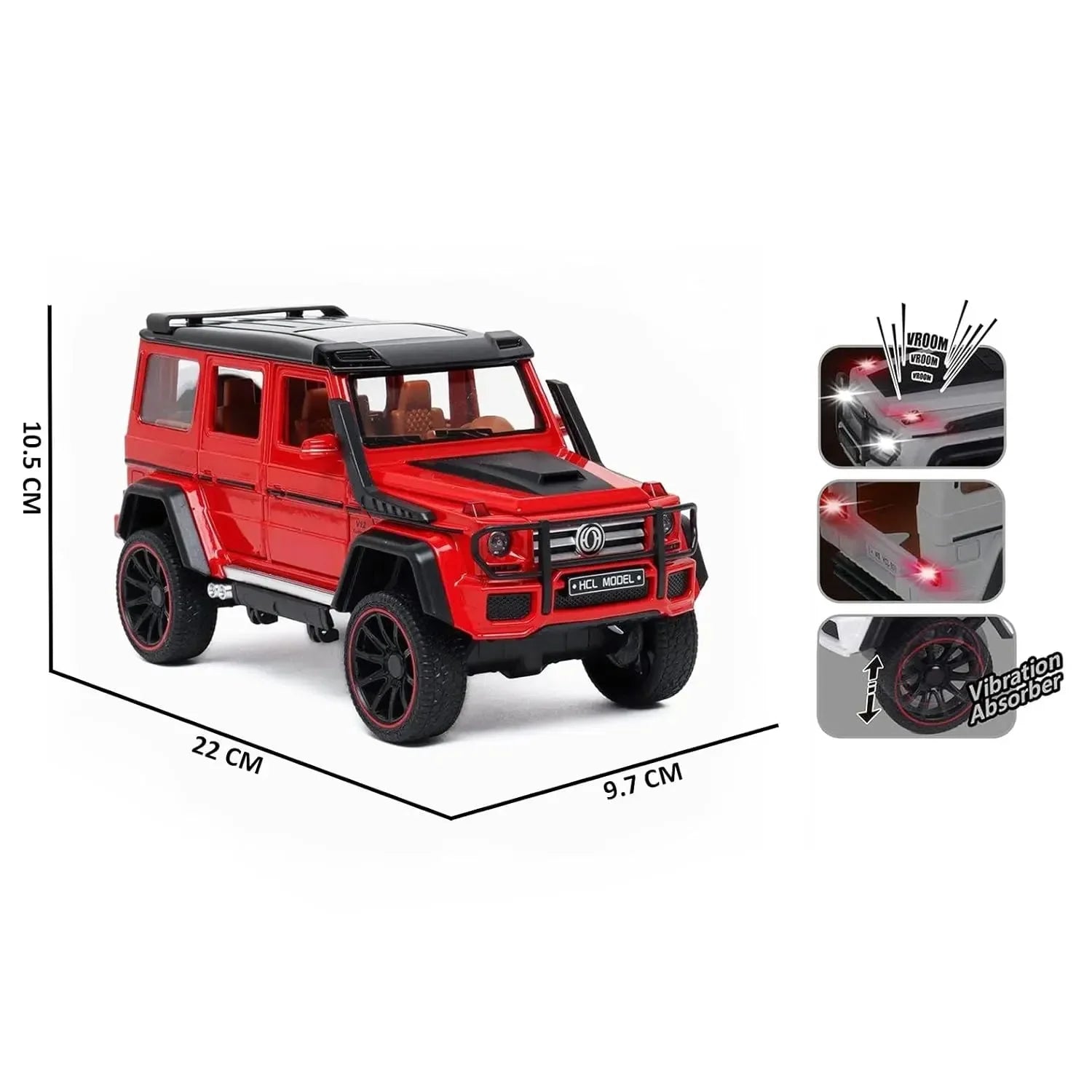 Die-cast G-Wagon 1:22 Scale Vehicle