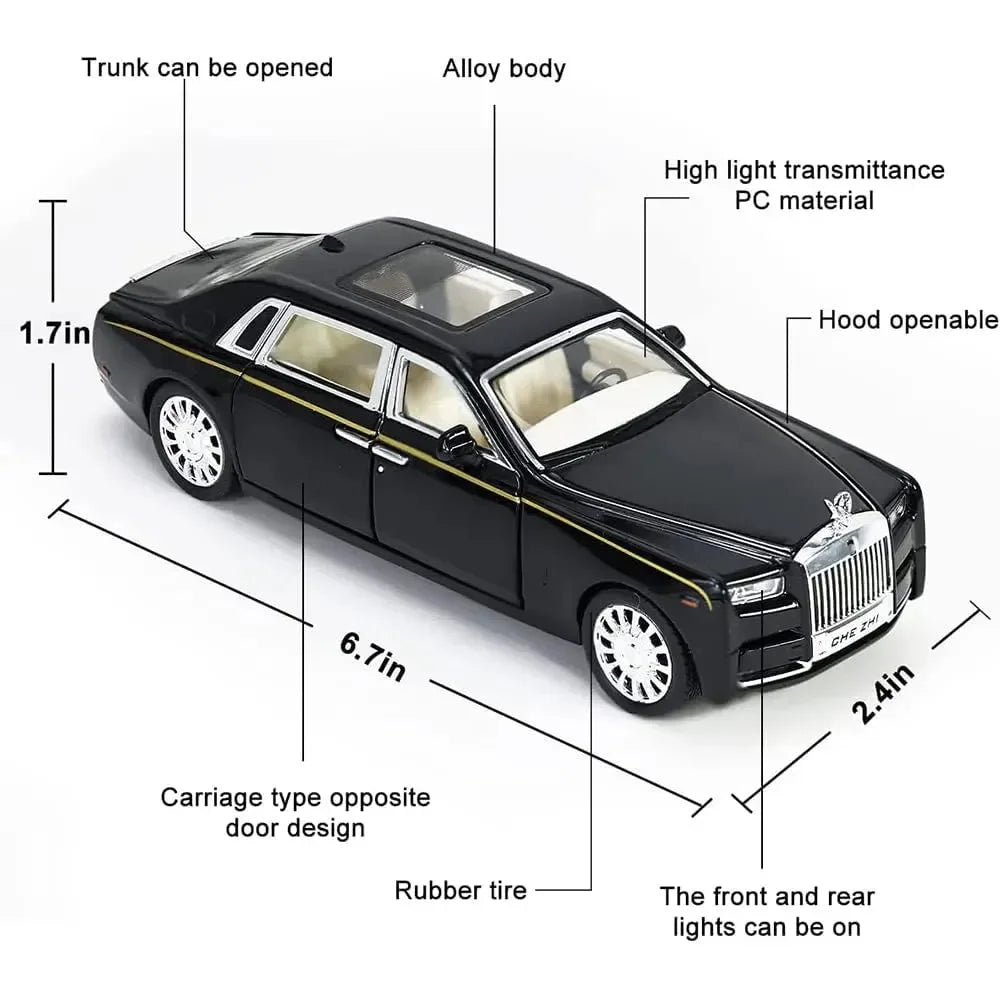 Die-cast Rolls Royce Phantom 1:24 Scale Car