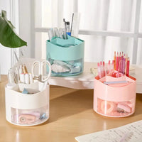 Multi Slot Rotating Pen Holder