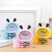 Bee-Spoke Alarm Clock Pen Holder