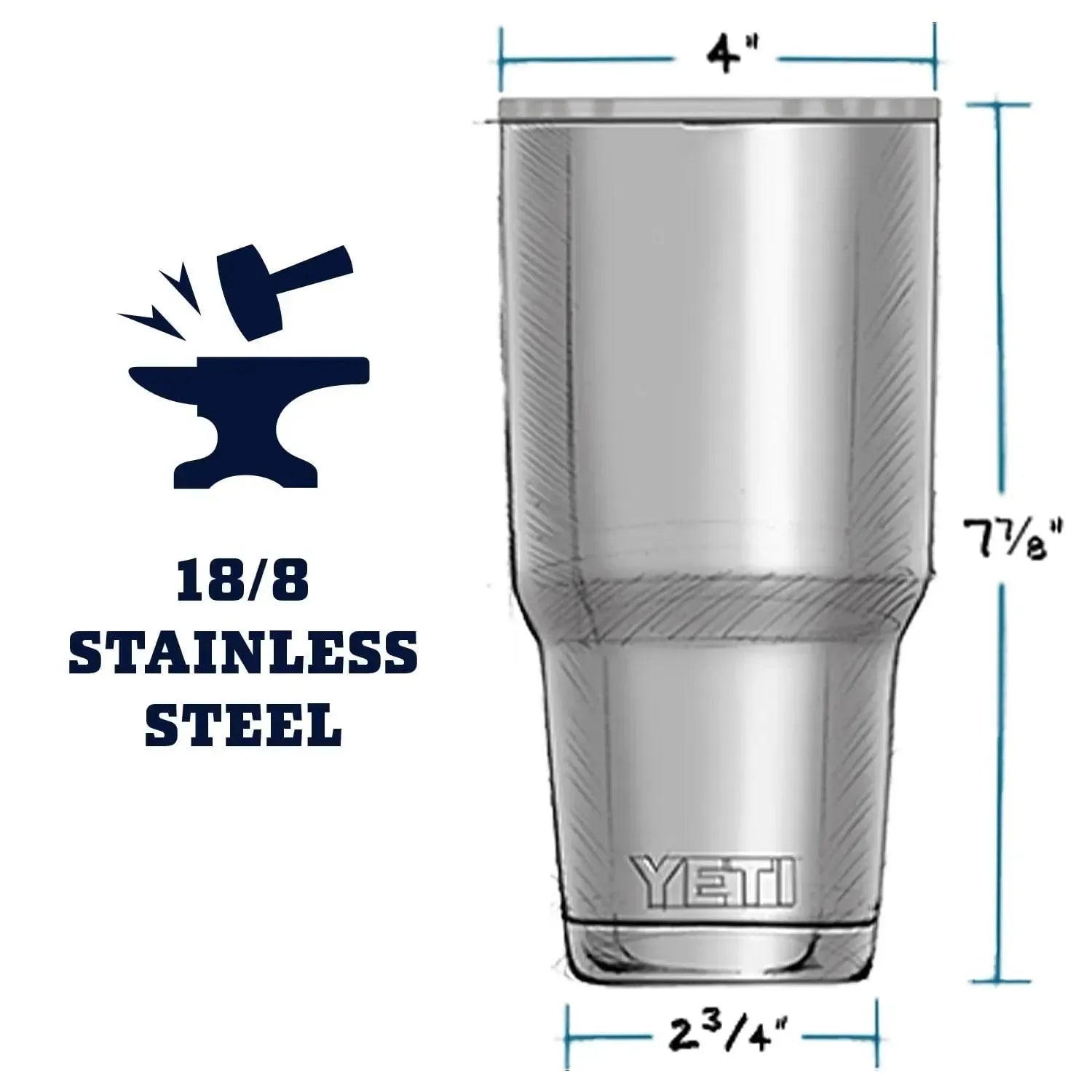 YETI Rambler MagSlider Tumbler (30 oz)