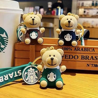 Starbucks Bear 3D Keychain