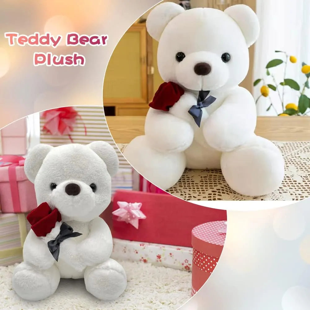 Valentine Rose Teddy Bear (30 cm)