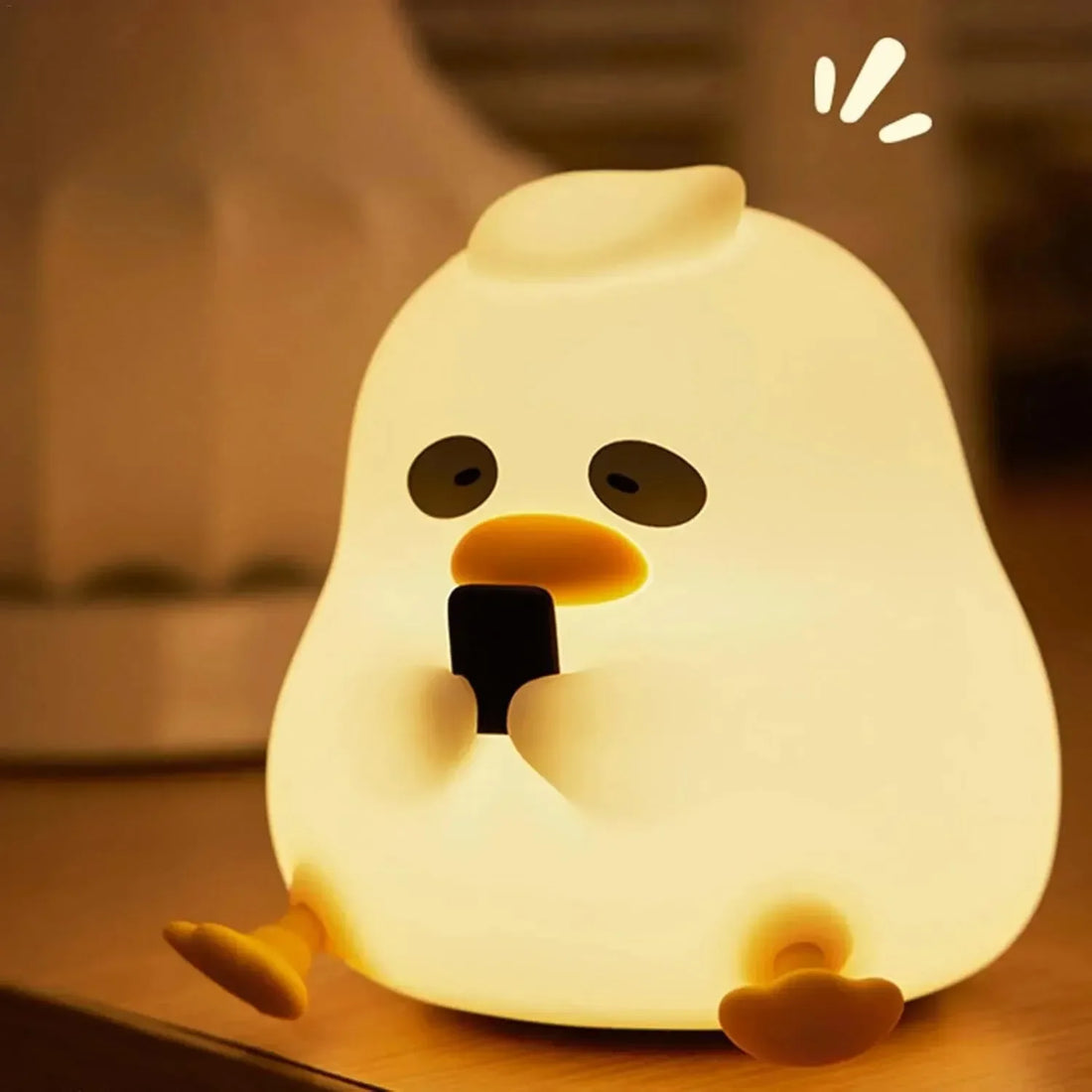 Screen Time Snuggler Duck Lamp