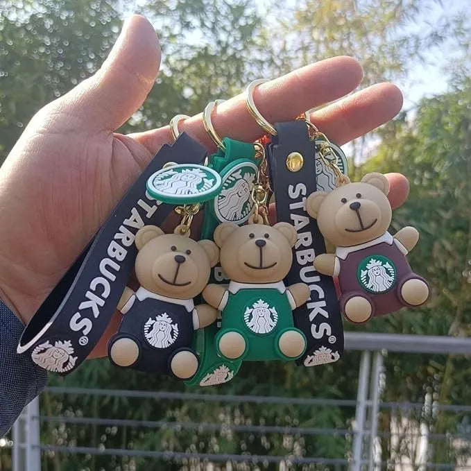 Starbucks Bear 3D Keychain