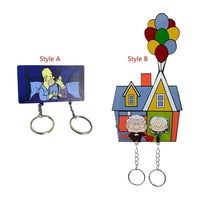Simpsons Comfort Zone Couple Keychain