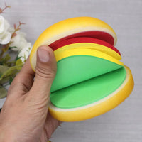 Burger Bites Sticky Notes Memo Pad