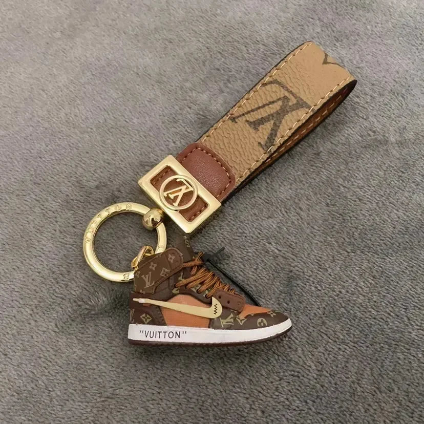 Monogram Kick Premium Sneaker Keychain