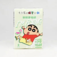 مناديل جيب تشيكي كرايون شينشان (عبوة من 6 قطع) 