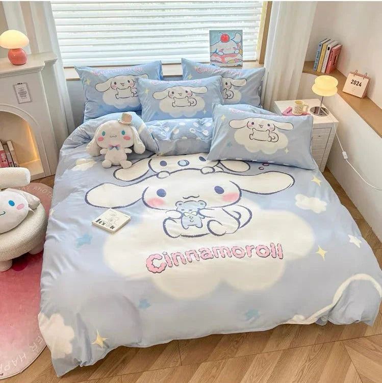 Cute Anime Bedding Set PN6778 - Bear Hugs
