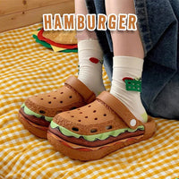 Kawaii Hamburger Slippers PN7099 - Bear Hugs