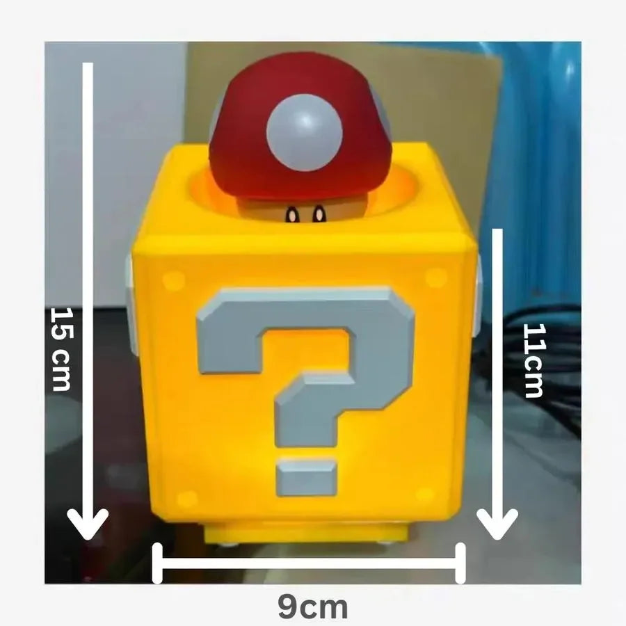 Super Mario Interactive Block Lamp