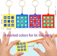 Pocket XO Tic Tac Toe Keychain