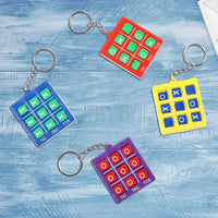 Pocket XO Tic Tac Toe Keychain