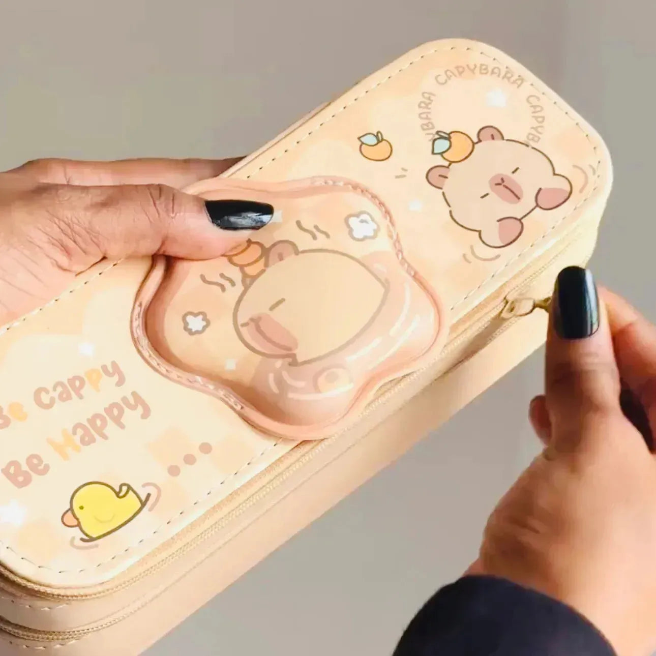 Creative Capybara Pencil Pouch