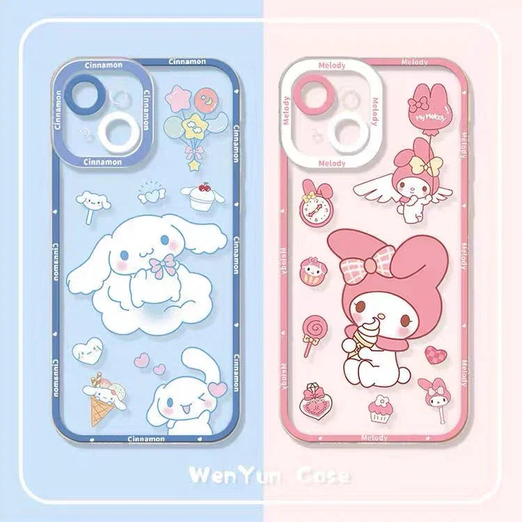Kawaii Phone Case for iPhone 11/12/12pro max/13/13pro/13pro max/14/14pro/14pro max/15/15pro/15pro max/16/16pro/16pro max PN7055 - Bear Hugs