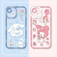 Kawaii Phone Case for iPhone 11/12/12pro max/13/13pro/13pro max/14/14pro/14pro max/15/15pro/15pro max/16/16pro/16pro max PN7055 - Bear Hugs