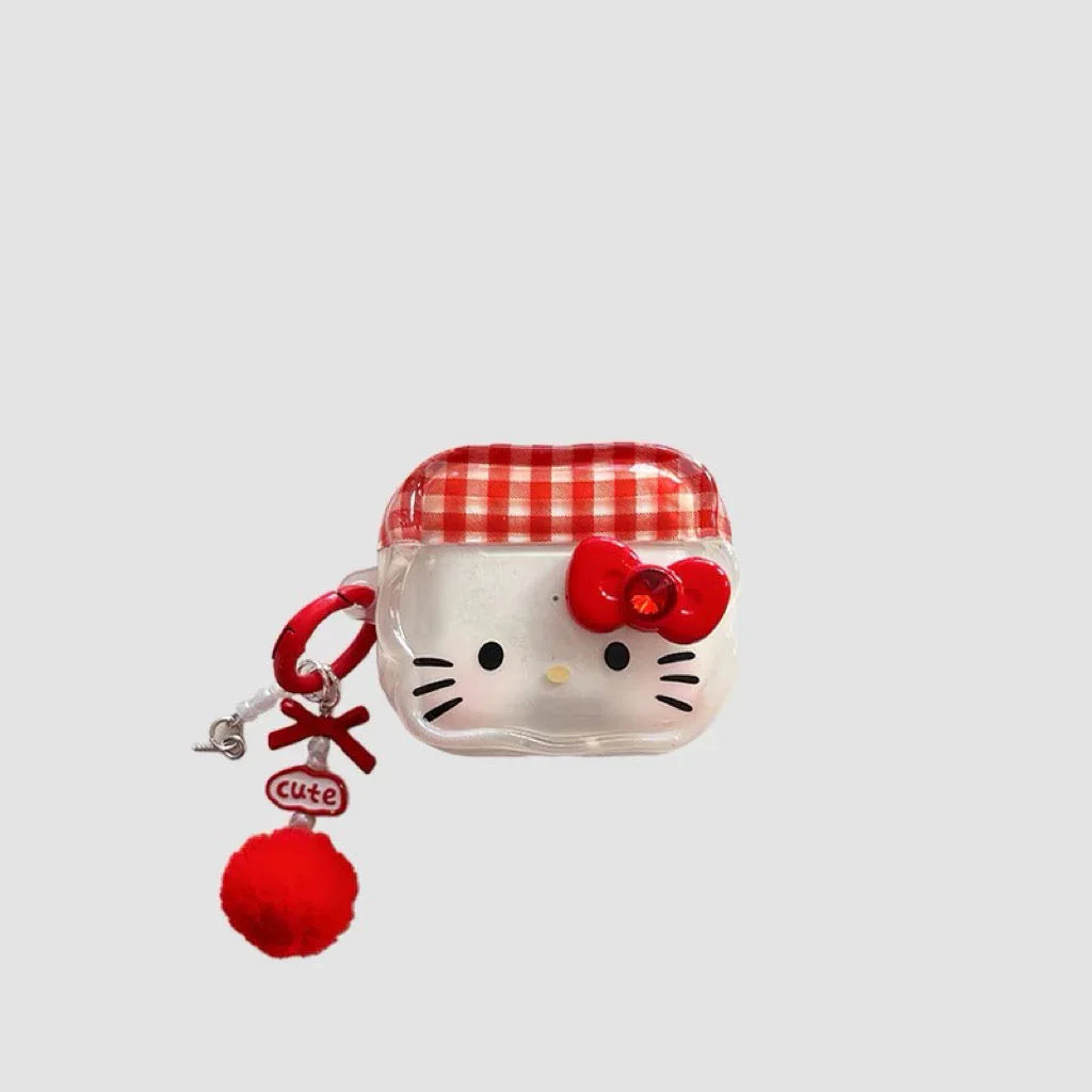 Kawaii Kitty AirPods Case For Iphone PN7033 - Bear Hugs
