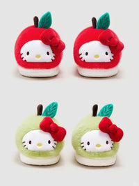 Hello Kitty Fruity Harvest Plush Slippers