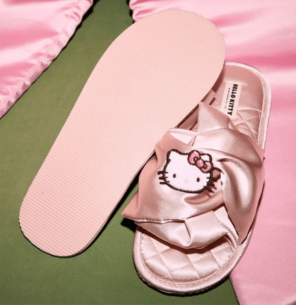 Hello Kitty Satin Slippers of Grace - Bear Hugs