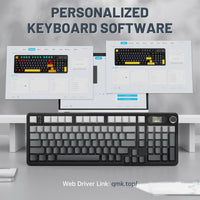 ATTACK SHARK X98PRO Wireless Gaming Keyboard - Bear Hugs