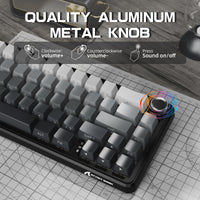 ATTACK SHARK X66 Wireless Mechanical Keyboard with 8K Coiled Cable - Bear Hugs