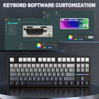 ATTACK SHARK X87 Tri-Mode Gasket Mechanical Keyboard