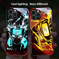 Glowing Naruto Flashing Smart LED Cover (For iPhone) - Bear Hugs