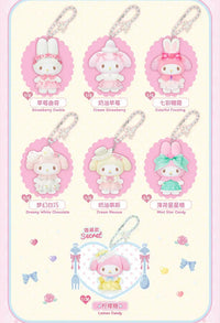 My Melody Sweet Dress Princess Style Plush Charms Blind Box - Bear Hugs