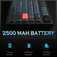 ATTACK SHARK x AJAZZ AK832 Mechanical Keyboard - Bear Hugs