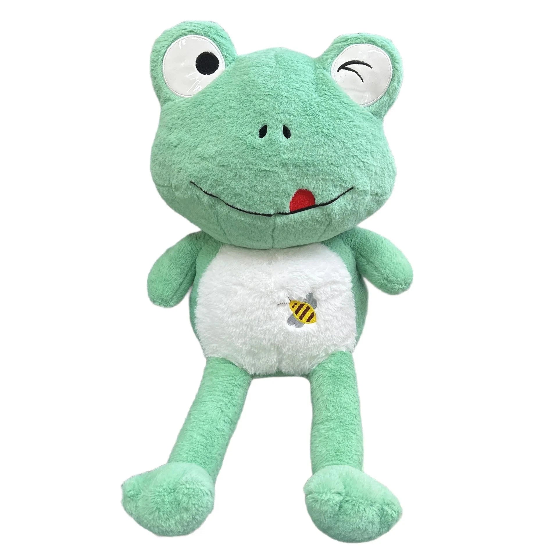 Stuffed Frog Winking Plush Toy (40 cm)