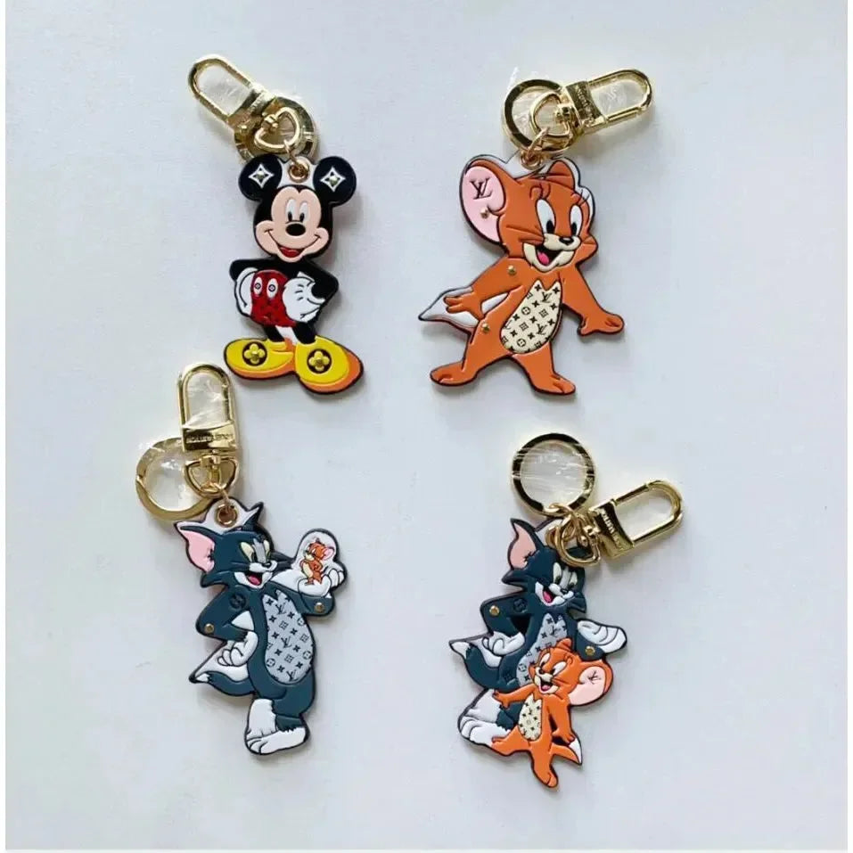 Monogram T&J Mischief Makers Keychain