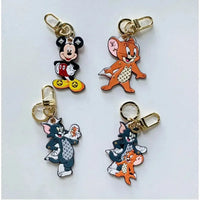 Globetrotter Monogram Mickey Keychain