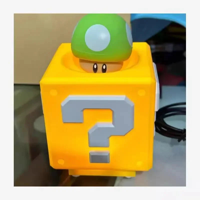 Super Mario Interactive Block Lamp