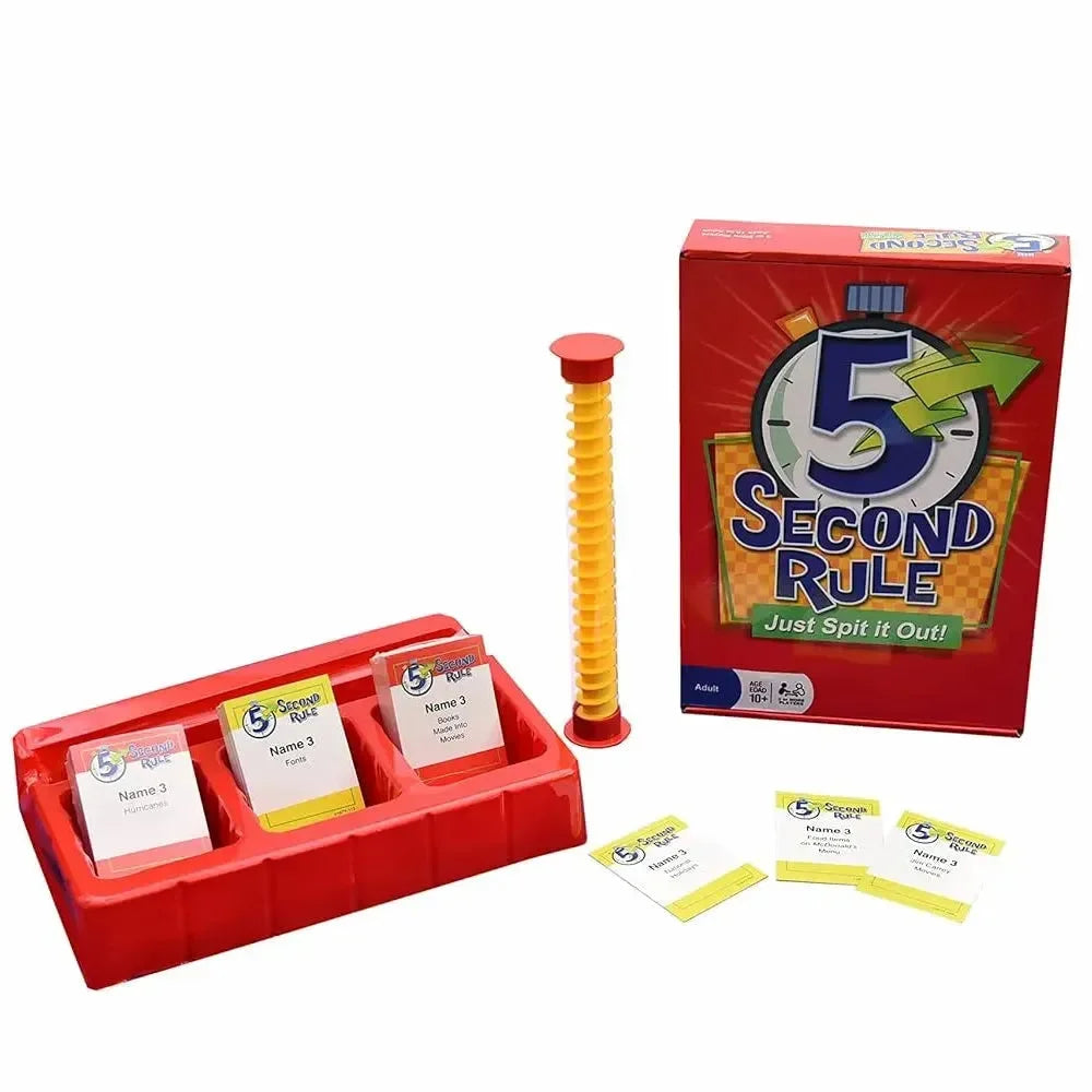 5 Second Rule Party Game